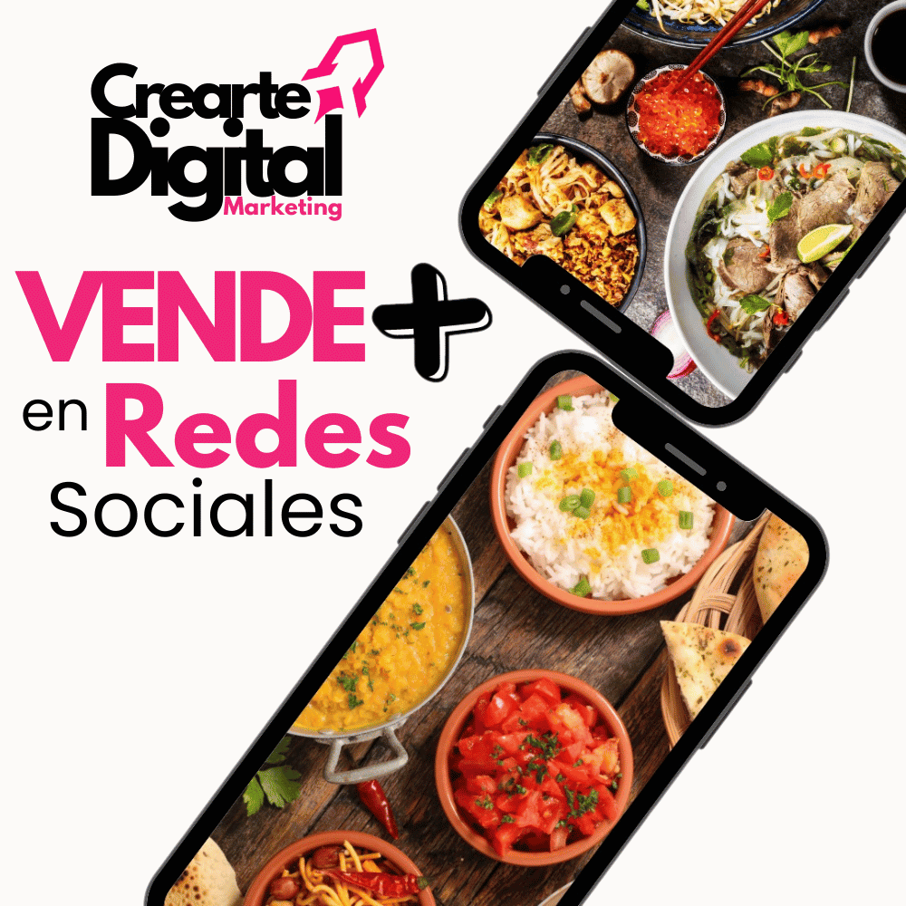 Vende más en redes sociales, Crearte Digital